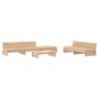 Juego de muebles de jardín 6 piezas y cojines madera maciza de vidaXL, Conjuntos de jardín - Ref: Foro24-3186151, Precio: 812...