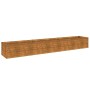 Jardinera elevada 291x50x36 cm de acero corten en Macetas y jardineras | Comprar online en Foru.es