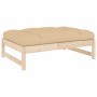 Juego de muebles de jardín 2 piezas y cojines madera maciza de vidaXL, Conjuntos de jardín - Ref: Foro24-3186102, Precio: 260...