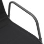Sillas de jardín apilables 2 unidades acero y textilene negro en Sillas de jardín | Comprar online en Foru.es
