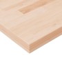 Tablero de mesa cuadrada madera de roble sin tratar 80x80x4 cm de vidaXL, Tableros para mesas - Ref: Foro24-342946, Precio: 1...