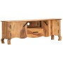 Mueble para TV de madera maciza de sheesham 115x30x42 cm de vidaXL, Muebles TV - Ref: Foro24-287337, Precio: 154,92 €, Descue...