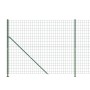 Cerca de alambre con brida verde 1,8x10 m de vidaXL, Paneles de vallas - Ref: Foro24-154165, Precio: 103,30 €, Descuento: %