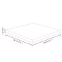 Tablero de mesa cuadrada madera de roble sin tratar 80x80x4 cm de vidaXL, Tableros para mesas - Ref: Foro24-342946, Precio: 1...