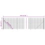 Cerca de alambre con brida gris antracita 1,4x25 m de vidaXL, Paneles de vallas - Ref: Foro24-154315, Precio: 144,40 €, Descu...