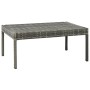 Set muebles de jardín 3 piezas con cojines ratán sintético gris en Conjuntos de jardín | Comprar online en Foru.es