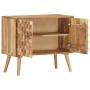 Aparador de madera maciza de acacia 75x35x65 cm de vidaXL, Aparadores - Ref: Foro24-287439, Precio: 203,73 €, Descuento: %