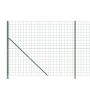 Cerca de alambre con brida verde 1,4x10 m de vidaXL, Paneles de vallas - Ref: Foro24-154179, Precio: 81,75 €, Descuento: %