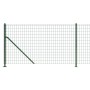 Cerca de alambre con brida verde 1x25 m de vidaXL, Paneles de vallas - Ref: Foro24-154153, Precio: 146,07 €, Descuento: %