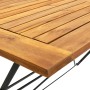 Mesa plegable de jardín de madera maciza de acacia 120x70x74 cm en Mesas de jardín | Comprar online en Foru.es