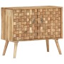 Aparador de madera maciza de acacia 75x35x65 cm de vidaXL, Aparadores - Ref: Foro24-287439, Precio: 203,73 €, Descuento: %