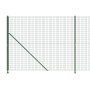 Cerca de alambre con brida verde 1,4x10 m de vidaXL, Paneles de vallas - Ref: Foro24-154147, Precio: 104,41 €, Descuento: %
