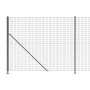 Cerca de alambre con brida gris antracita 1,4x10 m de vidaXL, Paneles de vallas - Ref: Foro24-154291, Precio: 103,58 €, Descu...