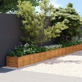 Jardinera acero corten 1152x50x36 cm en Macetas y jardineras | Comprar online en Foru.es