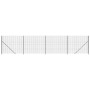 Cerca de alambre con brida gris antracita 1,6x10 m de vidaXL, Paneles de vallas - Ref: Foro24-154308, Precio: 90,48 €, Descue...