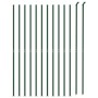 Cerca de alambre con brida verde 1,8x25 m de vidaXL, Paneles de vallas - Ref: Foro24-154173, Precio: 225,54 €, Descuento: %