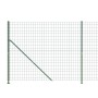 Cerca de alambre con brida verde 1,8x25 m de vidaXL, Paneles de vallas - Ref: Foro24-154173, Precio: 225,54 €, Descuento: %