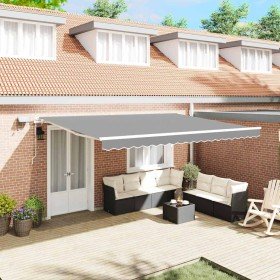 Estructura del Toldo Manual 400 x 300 cm Aluminio en Toldos | Comprar online en Foru.es