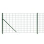 Cerca de alambre con brida verde 0,8x10 m de vidaXL, Paneles de vallas - Ref: Foro24-154160, Precio: 64,28 €, Descuento: %