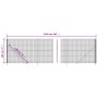 Cerca de alambre con brida verde 1,8x25 m de vidaXL, Paneles de vallas - Ref: Foro24-154157, Precio: 249,05 €, Descuento: %