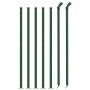 Cerca de alambre con brida verde 1,1x10 m de vidaXL, Paneles de vallas - Ref: Foro24-154178, Precio: 76,07 €, Descuento: %