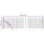 Cerca de alambre con brida verde 1,4x25 m de vidaXL, Paneles de vallas - Ref: Foro24-154187, Precio: 163,08 €, Descuento: %