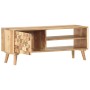 Mueble para TV de madera maciza de acacia 100x35x40 cm de vidaXL, Muebles TV - Ref: Foro24-287442, Precio: 142,95 €, Descuent...