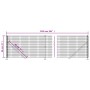 Cerca de alambre con brida gris antracita 0,8x25 m de vidaXL, Paneles de vallas - Ref: Foro24-154296, Precio: 81,34 €, Descue...