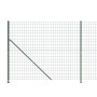 Cerca de alambre con brida verde 2,2x10 m de vidaXL, Paneles de vallas - Ref: Foro24-154167, Precio: 129,76 €, Descuento: %