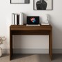 Escritorio de madera contrachapada marrón roble 90x40x72 cm de vidaXL, Escritorios - Ref: Foro24-815305, Precio: 50,71 €, Des...