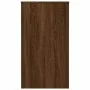 Escritorio de madera contrachapada marrón roble 90x40x72 cm de vidaXL, Escritorios - Ref: Foro24-815305, Precio: 51,01 €, Des...