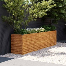 Jardinera elevada 291x50x69 cm Acero Corten en Macetas y jardineras | Comprar online en Foru.es