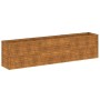 Jardinera elevada 291x50x69 cm Acero Corten en Macetas y jardineras | Comprar online en Foru.es