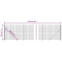 Cerca de alambre con brida gris antracita 1,8x10 m de vidaXL, Paneles de vallas - Ref: Foro24-154325, Precio: 92,73 €, Descue...