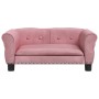 Cama para perros de terciopelo rosa 70x45x30 cm de vidaXL, Camas para perros - Ref: Foro24-171827, Precio: 66,88 €, Descuento: %
