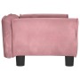 Cama para perros de terciopelo rosa 70x45x30 cm de vidaXL, Camas para perros - Ref: Foro24-171827, Precio: 66,88 €, Descuento: %