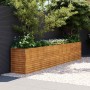 Jardinera elevada 385x50x69 cm de acero corten en Macetas y jardineras | Comprar online en Foru.es