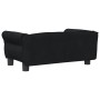 Cama para perros de terciopelo negra 70x45x30 cm de vidaXL, Camas para perros - Ref: Foro24-171828, Precio: 80,47 €, Descuent...