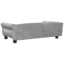 Cama para perros de terciopelo gris claro 95x55x30 cm de vidaXL, Camas para perros - Ref: Foro24-171811, Precio: 104,83 €, De...