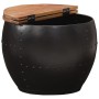 Mesa de centro de madera maciza reciclada 53x43 cm de vidaXL, Mesas de centro - Ref: Foro24-287483, Precio: 149,88 €, Descuen...