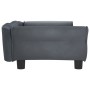 Cama para perros de terciopelo gris oscuro 95x55x30 cm de vidaXL, Camas para perros - Ref: Foro24-171812, Precio: 97,73 €, De...
