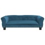 Cama para perros de terciopelo azul 95x55x30 cm de vidaXL, Camas para perros - Ref: Foro24-171810, Precio: 100,73 €, Descuent...