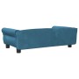 Cama para perros de terciopelo azul 95x55x30 cm de vidaXL, Camas para perros - Ref: Foro24-171810, Precio: 100,73 €, Descuent...