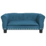 Cama para perros de terciopelo azul 70x45x30 cm de vidaXL, Camas para perros - Ref: Foro24-171824, Precio: 70,57 €, Descuento: %