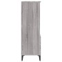 Aparador alto madera contrachapada gris Sonoma 40x36x110 cm de vidaXL, Aparadores - Ref: Foro24-821250, Precio: 74,77 €, Desc...