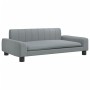 Cama para perros de tela gris claro 90x53x30 cm de vidaXL, Camas para perros - Ref: Foro24-171847, Precio: 95,75 €, Descuento: %