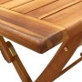 Mesa plegable de jardín madera maciza de acacia 120x70x75 cm en Mesas de jardín | Comprar online en Foru.es