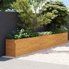 Jardinera elevada 578x50x69 cm Acero Corten en Macetas y jardineras | Comprar online en Foru.es