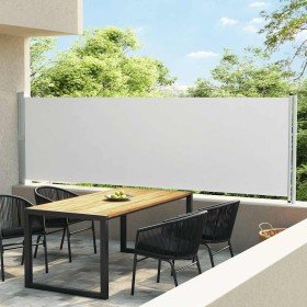 Toldo lateral retráctil para patio crema 140x600 cm en Sombrillas | Comprar online en Foru.es