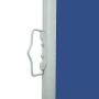Toldo lateral retráctil para patio azul 600x160 cm en Sombrillas | Comprar online en Foru.es
